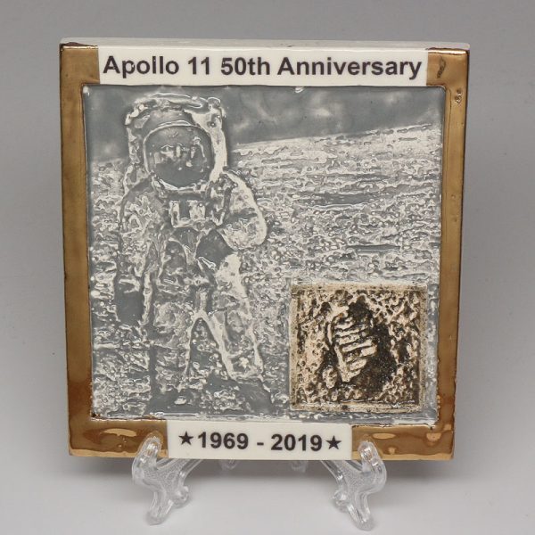 Apollo 11 50th Anniversary Commemorative Tile | No. 38 of 45