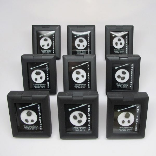 Chelyabinsk Meteorite Display Box-3 Group