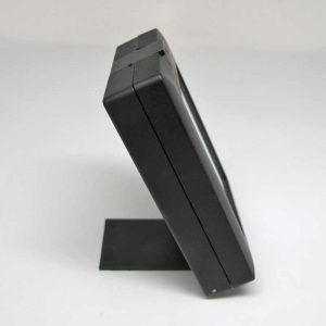 Glass Top Black Plastic Display Box