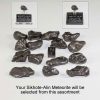 Sikhote-Alin Meteorite Display – Dark Grey Acrylic 12-14 grams