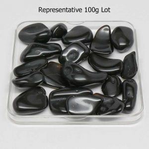 Tumbled Indochinite Tektite Assortments in 100 gram lots