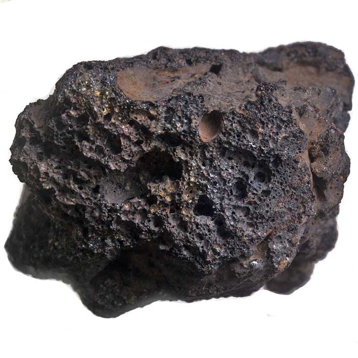 Meteorite Identification Black Lava