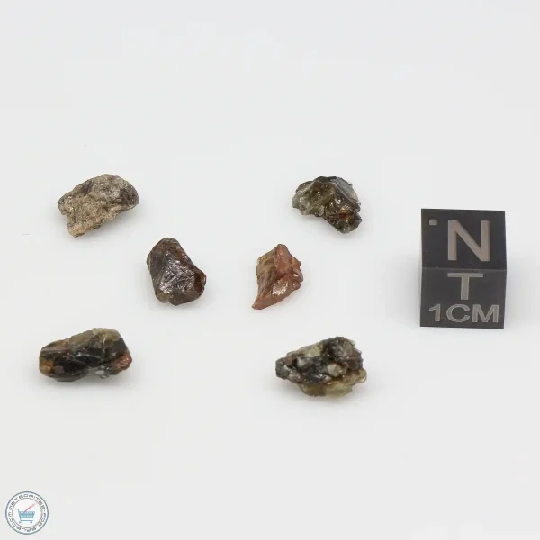 Admire Pallasite Meteorite Nugget Assortment 2.8g