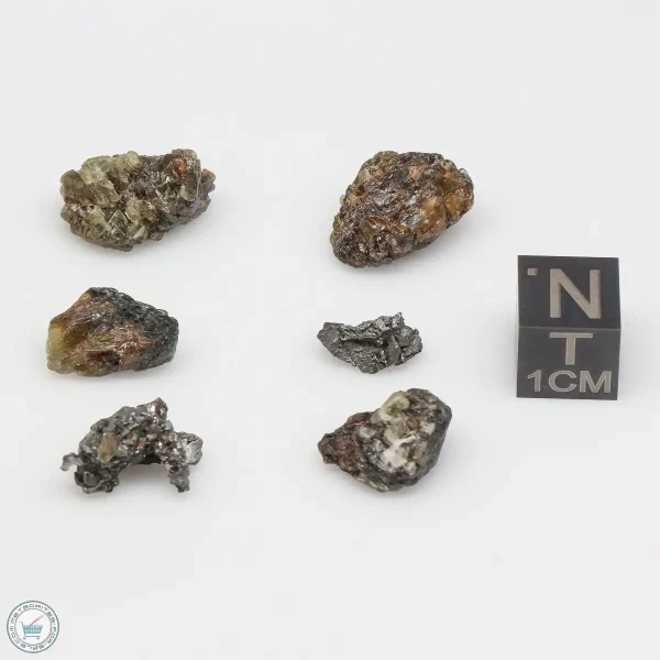 Admire Pallasite Meteorite Nugget Assortment 8.9g