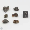 Admire Pallasite Meteorite Nugget Assortment 6.9g