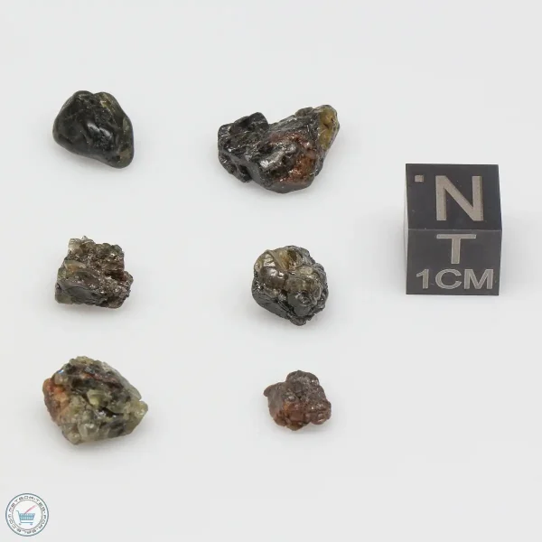 Admire Pallasite Meteorite Nugget Assortment 4.7g