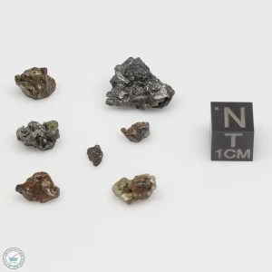 Admire Pallasite Meteorite Nugget Assortment 6.4g