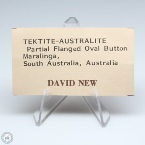 Australite Tektite Partial Flanged Boat 7.2g