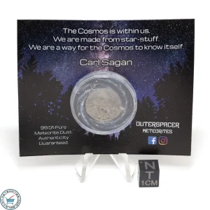 cosmic dust fridge magnet