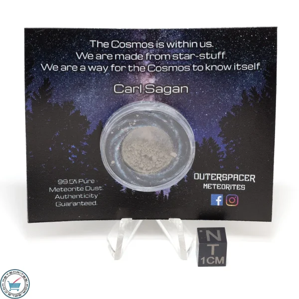 cosmic dust fridge magnet