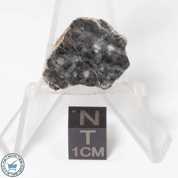 NWA 15373 Meteorite 3.7g End-Cut