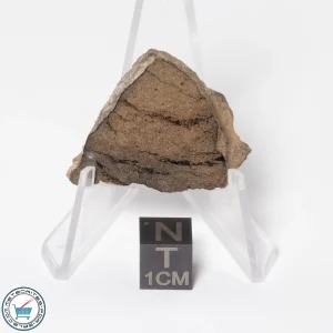 Al Haggounia 001 EL-melt Meteorite 11.1g Slice