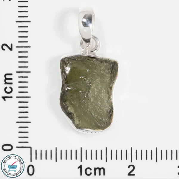 Moldavite Jewelry Pendant