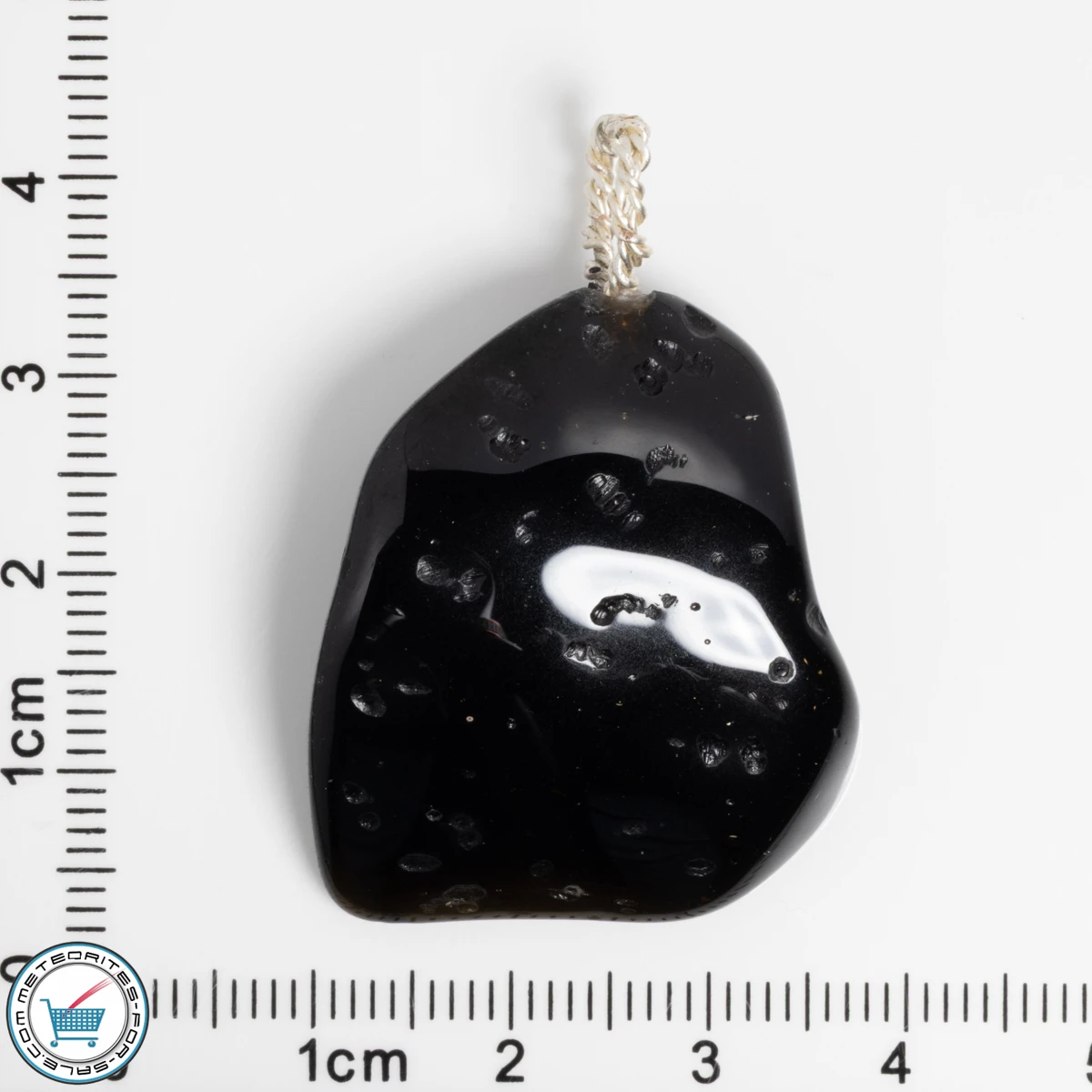 Polished Tektite Jewelry Pendant 11.0g