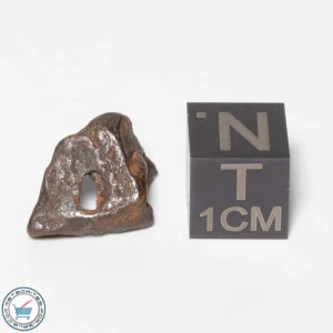 Canyon Diablo Meteorite 2.6g with natural hole