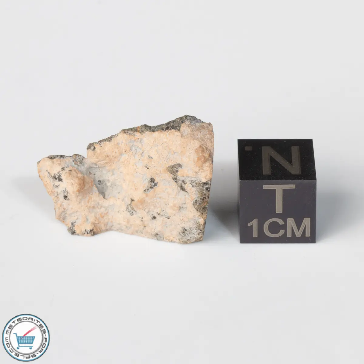 Amgala 001 Martian Meteorite 3.8g End-cut