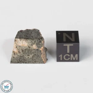 Amgala 001 Martian Meteorite 4.0g End-cut