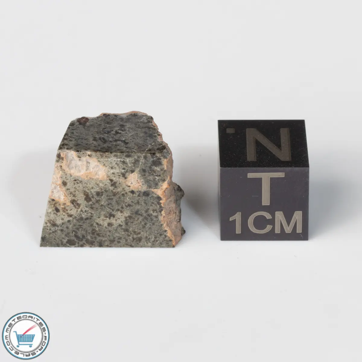 Amgala 001 Martian Meteorite 4.0g End-cut