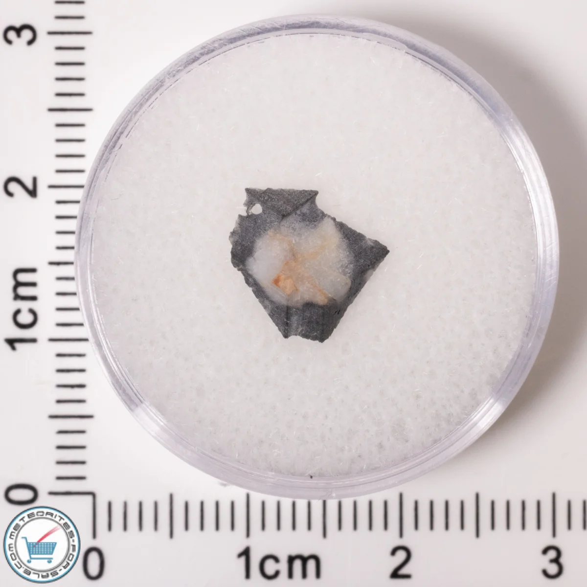 Ajdabiya 001 Meteorite 0.18g Slice