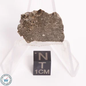 Jikharra 001 Eucrite-melt breccia Meteorite 3.8g Slice